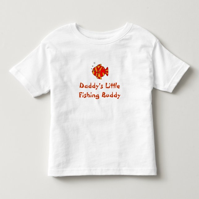 Camiseta De Bebé Compinche de la pesca (Anverso)