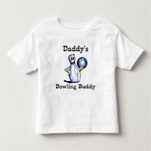 Camiseta De Bebé Compinche de los bolos del papá