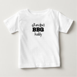 Camiseta De Bebé Compinche del Bbq del abuelo