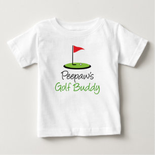 Camiseta De Bebé Compinche del golf de Peepaw
