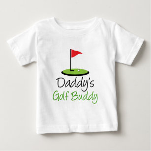 Camiseta De Bebé Compinche del golf del papá