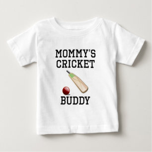 Camiseta De Bebé Compinche del grillo de la mamá