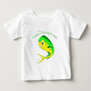 Camiseta De Bebé Compinche futuro de la pesca de Mahi