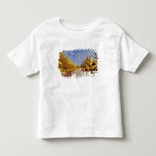 Camiseta De Bebé Complejo de la Pagoda Shwezigon en Bagan (Pagan),