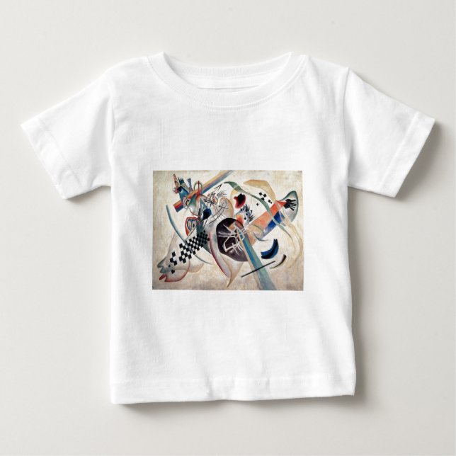 Camiseta De Bebé Composición abstracta de Kandinsky (Anverso)