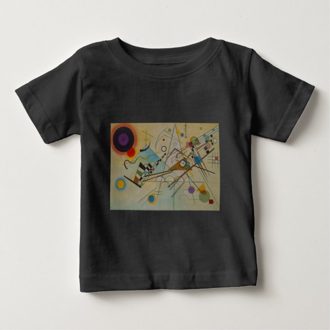 Camiseta De Bebé Composición VIII de Kandinsky (Anverso)