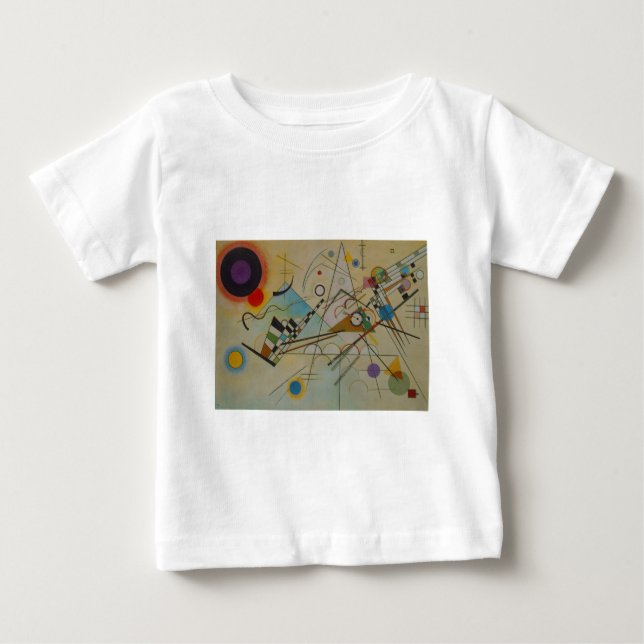Camiseta De Bebé Composición VIII de Kandinsky (Anverso)