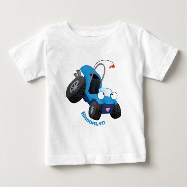 Camiseta De Bebé Cómprate dune buggy fuera del personalizado del ve (Anverso)