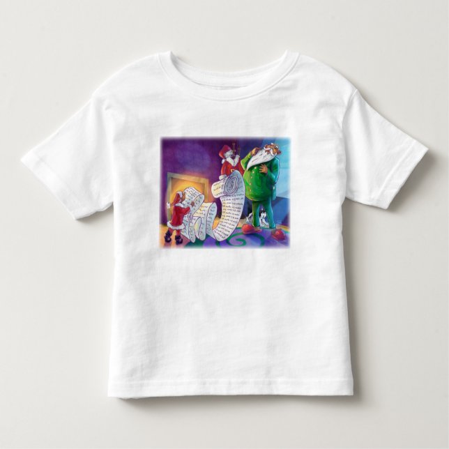 Camiseta De Bebé Compruébelo dos veces Santa (Anverso)