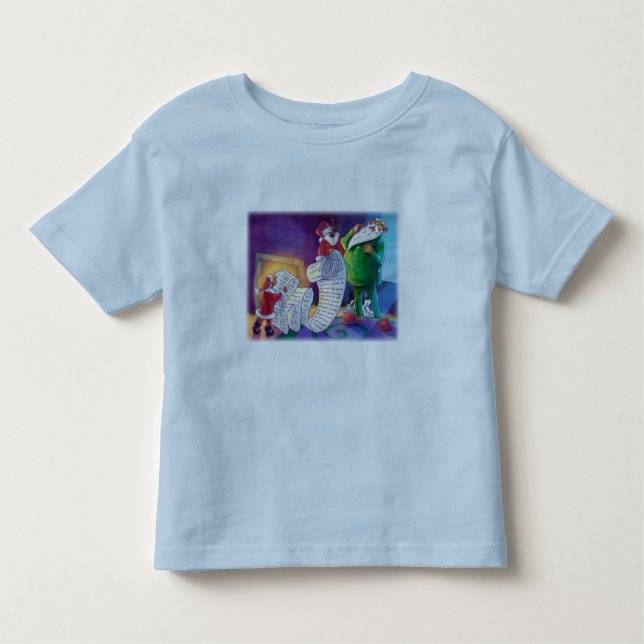 Camiseta De Bebé Compruébelo dos veces Santa (Anverso)