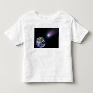 Camiseta De Bebé Compuesto de Digitaces de un título del cometa