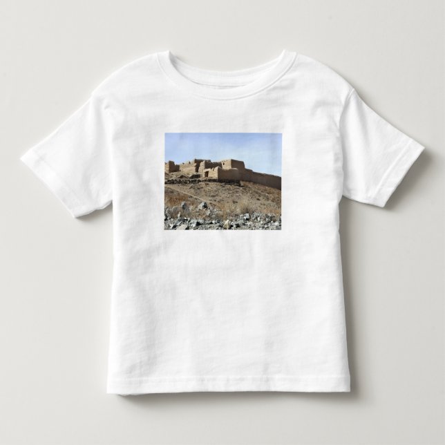 Camiseta De Bebé Compuesto fortificado en la aldea de Akbar Kh (Anverso)