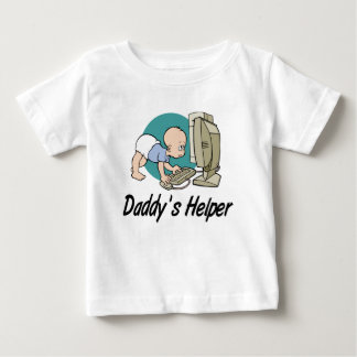 Camiseta De Bebé Computadora auxiliar de papi
