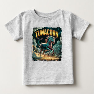 Camiseta De Bebé Cómputo de la creatura del Ilustracion Tunacorn