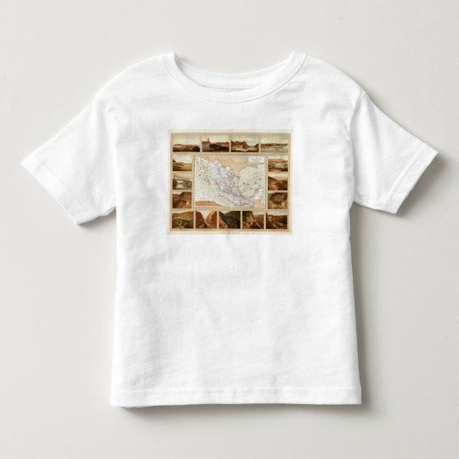Camiseta De Bebé Comunicación y transporte de México (Anverso)
