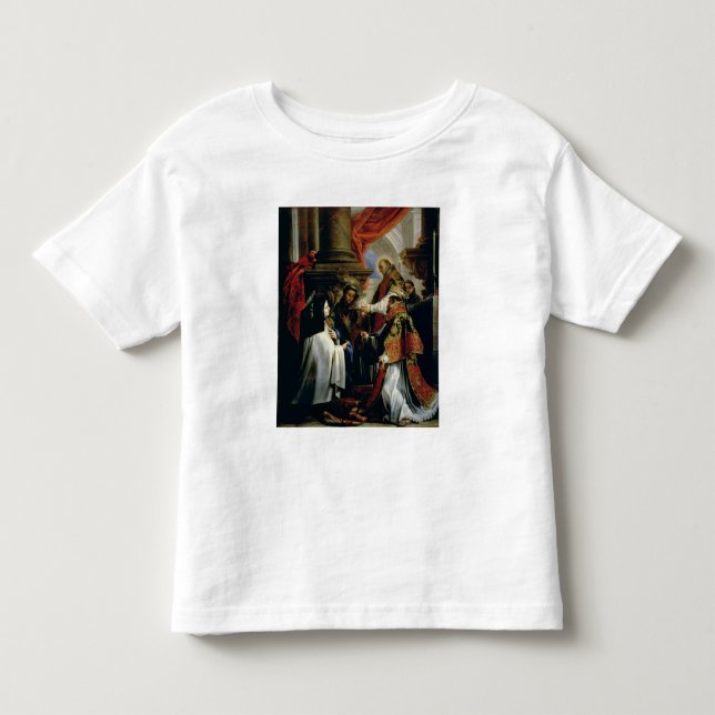Camiseta De Bebé Comunión de St Teresa de Ávila c.1670 (Anverso)