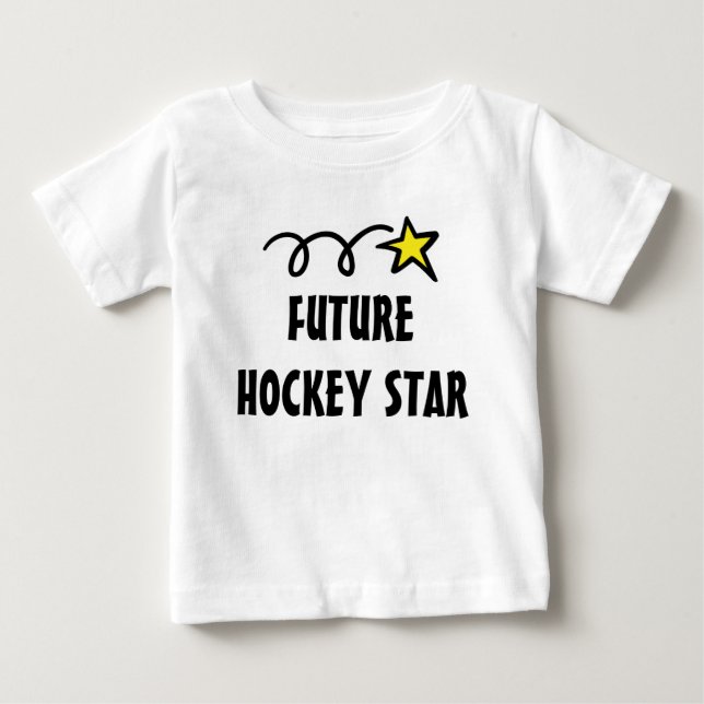 Camiseta de bebé con cita divertida - Futuro estre (Anverso)
