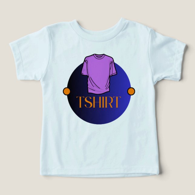 Camiseta de bebé con diseño (Diseño delantero )