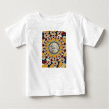 Camiseta de bebé con diseño de mandala de foto per