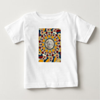 Camiseta de bebé con diseño de mandala de foto per