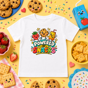 Camiseta De Bebé Con energía de Snacks bebé divertido
