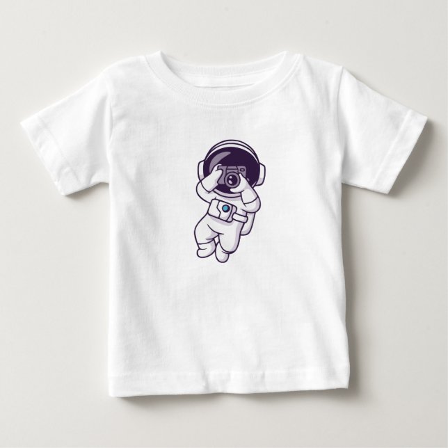 Camiseta de bebé con foto personalizada (Anverso)