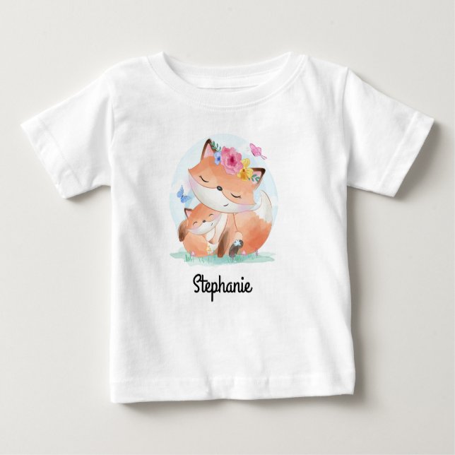 Camiseta de bebé con nombre personalizado | Estamp (Anverso)
