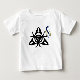 Camiseta de bebé con símbolo tribal místico