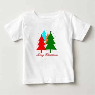 Camiseta de bebé con tema de Navidad