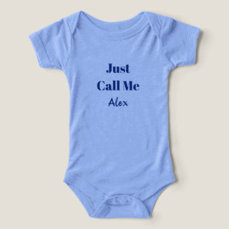Camiseta de bebé con texto personalizado y diseño