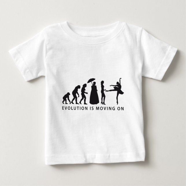 Camiseta De Bebé concentráis evolution (Anverso)