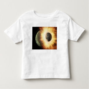Camiseta De Bebé Concepto artístico de cuerpo celeste