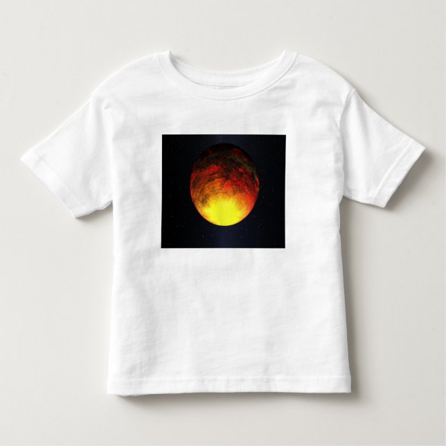 Camiseta De Bebé Concepto artístico de Kepler-10b (Anverso)