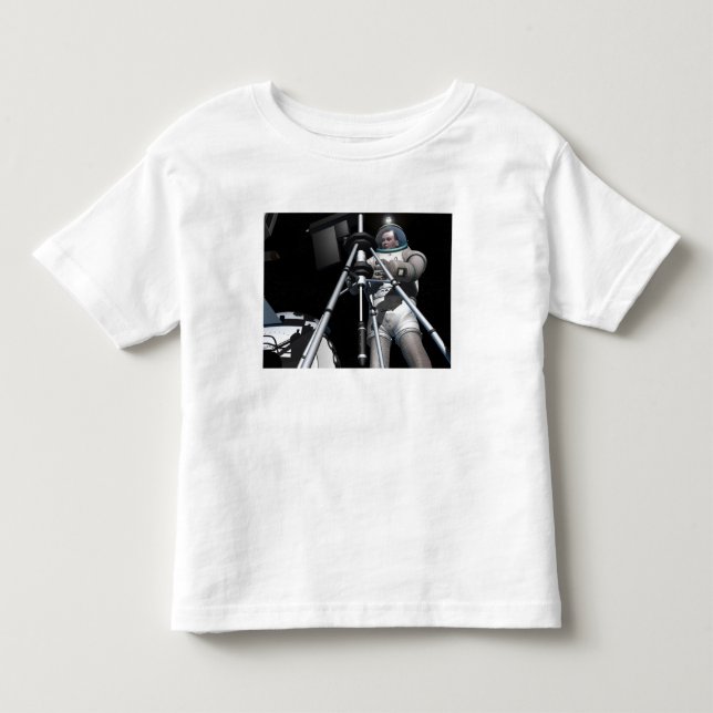Camiseta De Bebé Concepto artístico de la futura exploración espaci (Anverso)