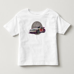 Camiseta De Bebé concepto de auto de carreras de ficción Custon