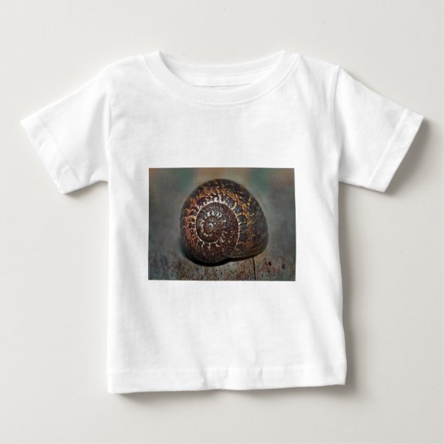 Camiseta De Bebé Concha de caracol (Anverso)