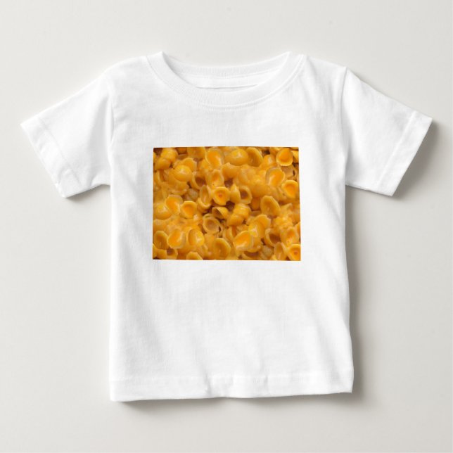 Camiseta De Bebé conchas y queso (Anverso)