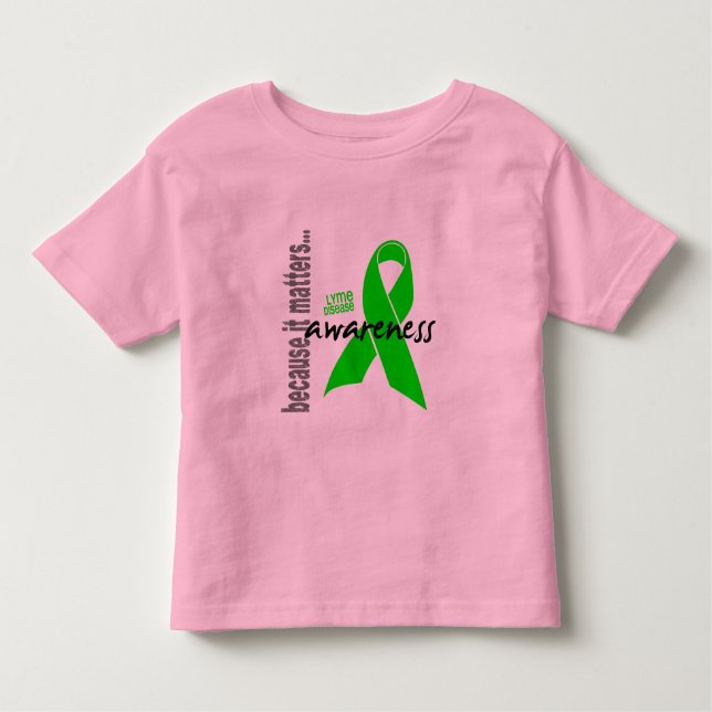 Camiseta De Bebé Conciencia de la enfermedad de Lyme (Anverso)