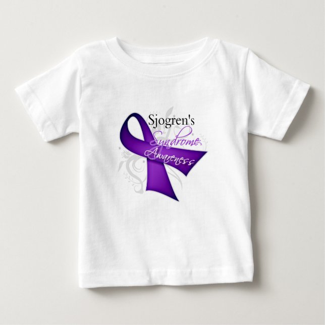 Camiseta De Bebé Conciencia del síndrome de Sjogren (Anverso)