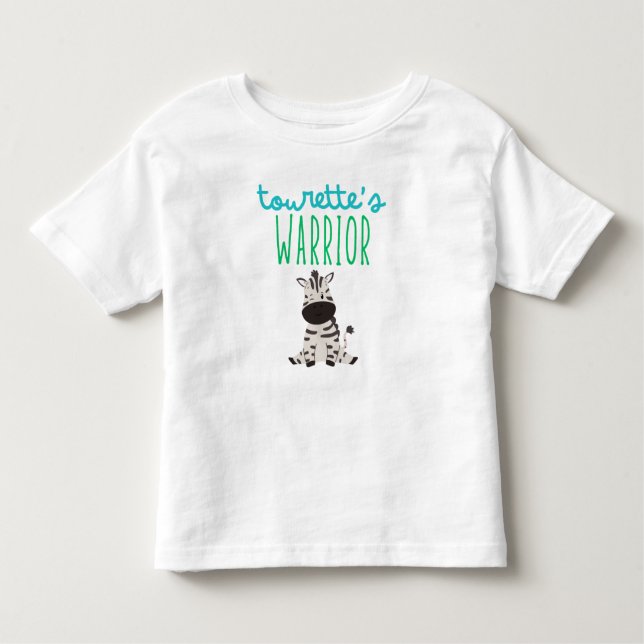 Camiseta De Bebé conciencia guerrera de tourette (Anverso)