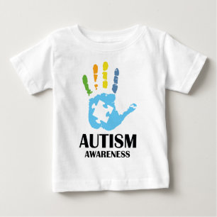Camiseta De Bebé Conciencia sobre el autismo