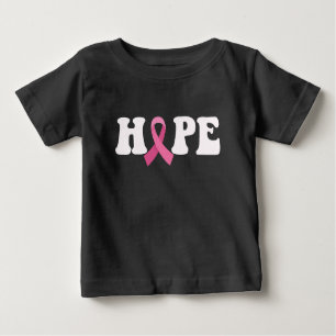 Camiseta De Bebé Concienciación sobre el cáncer de cinta rosa Esper