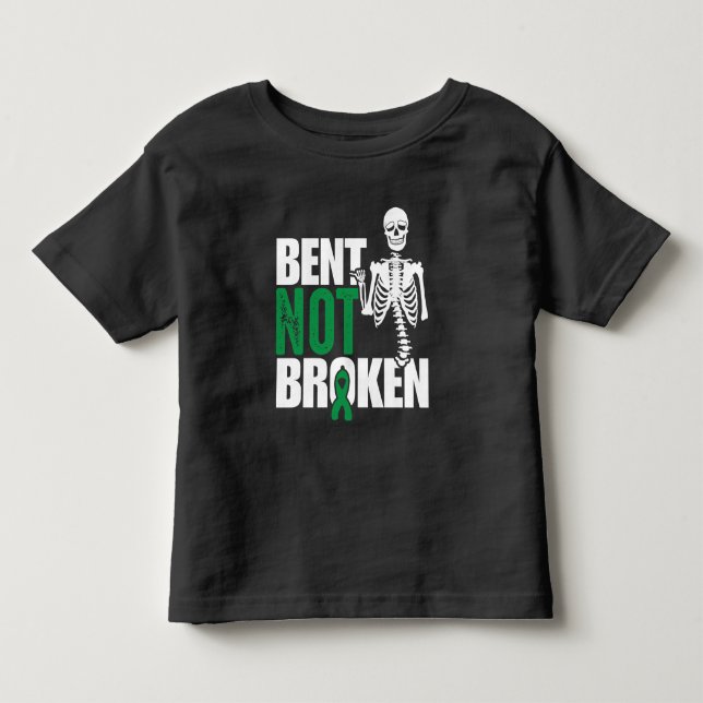 Camiseta De Bebé Concienciación sobre la escoliosis Salud Cirugía d (Anverso)