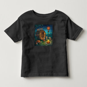 Camiseta De Bebé Concierto de la familia de zorros alrededor de la