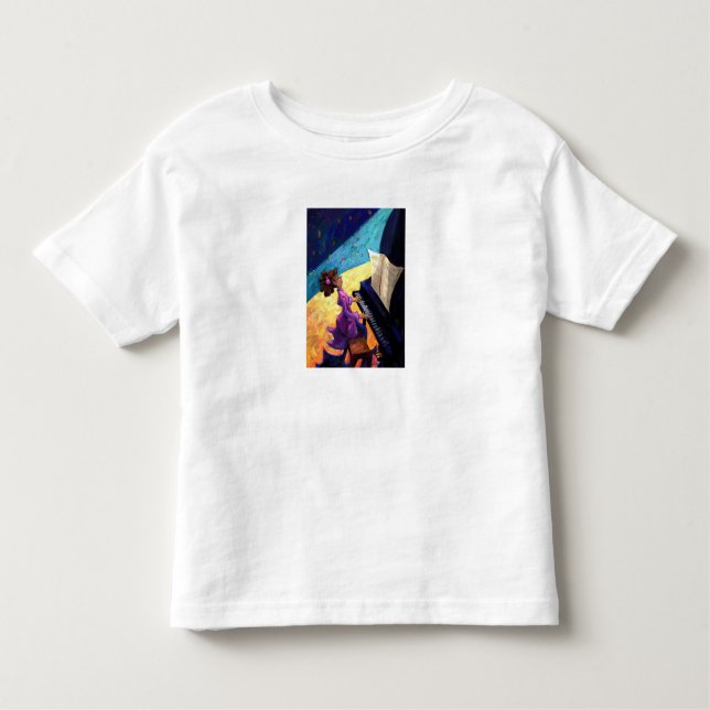 Camiseta De Bebé Concierto de piano (Anverso)