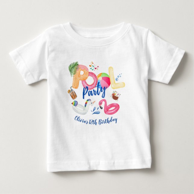 Camiseta De Bebé Concordancia de familia de Fiestas de grupo (Anverso)