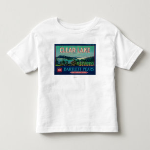 Camiseta De Bebé Condado claro de LabelLake del cajón de la pera