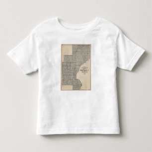 Camiseta De Bebé Condados del pino, Kanabec, Minnesota