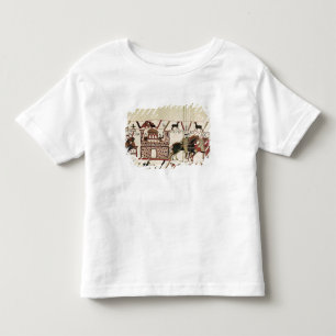 Camiseta De Bebé Conde Harold de la tapicería de Bayeux al duque d