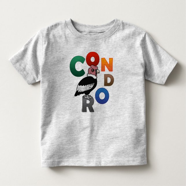 Camiseta De Bebé Cóndor colorido (Anverso)